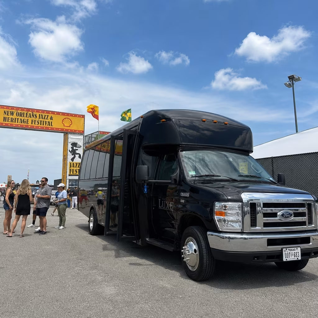 The Complete Guide to Group Transportation for New Orleans Jazz & Heritage Festival