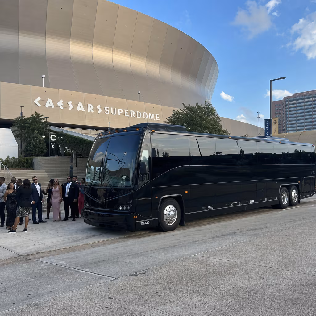 Rent a Bus to Caesars Superdome