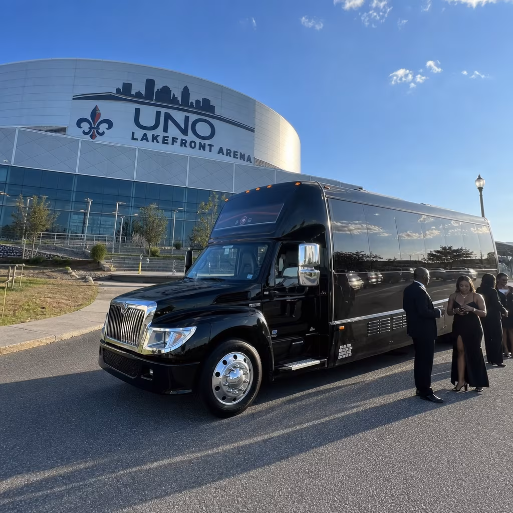Rent a Bus to UNO Lakefront Arena