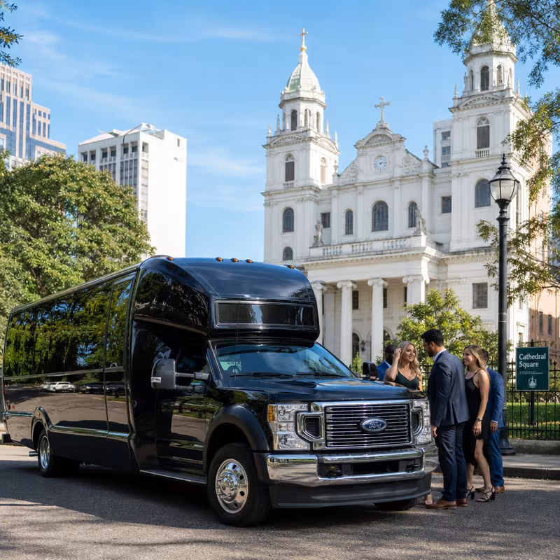 Cathedral Basilica of the Immaculate Conception & Cathedral Square