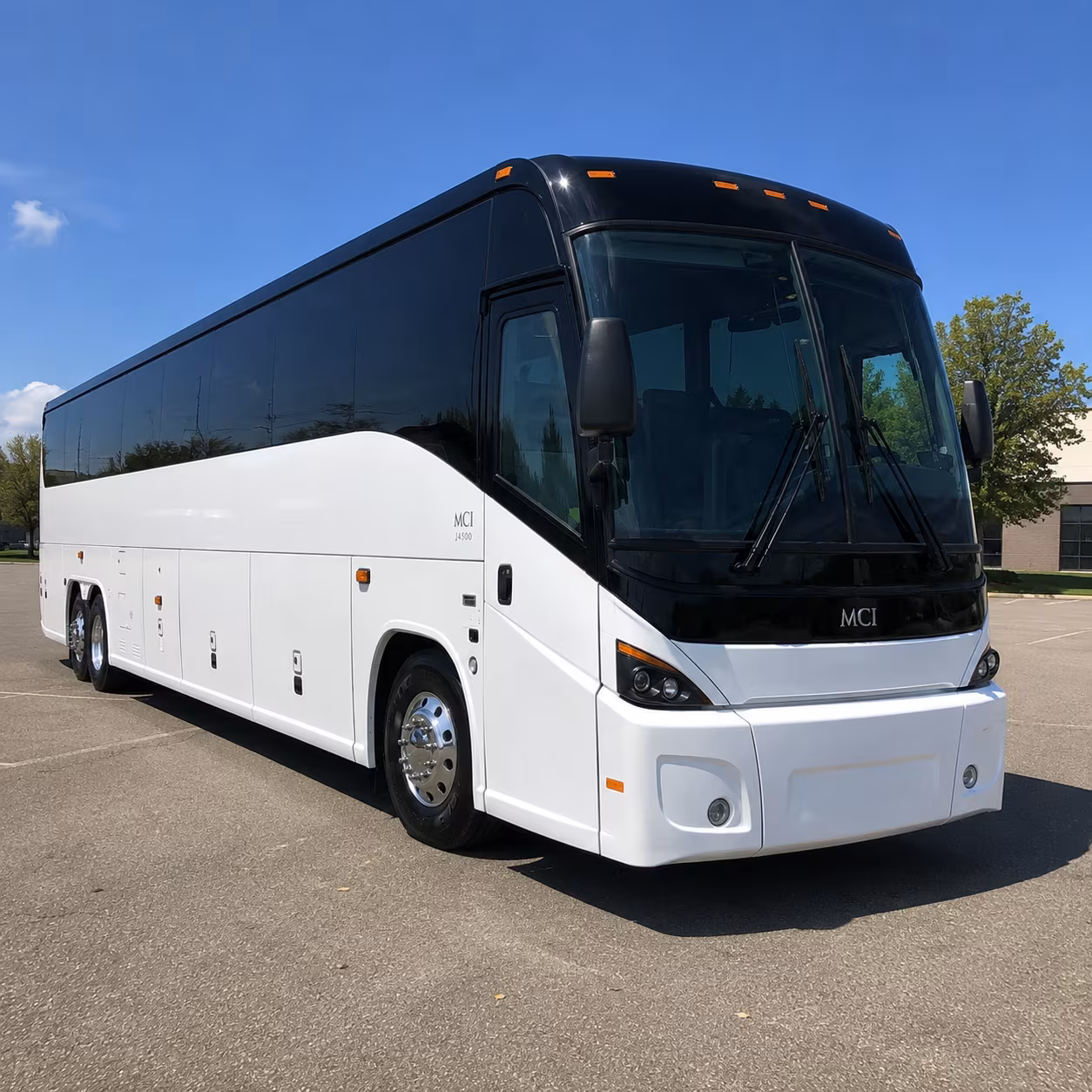 New Orleans Airport Shuttle & Transportation party bus exterior