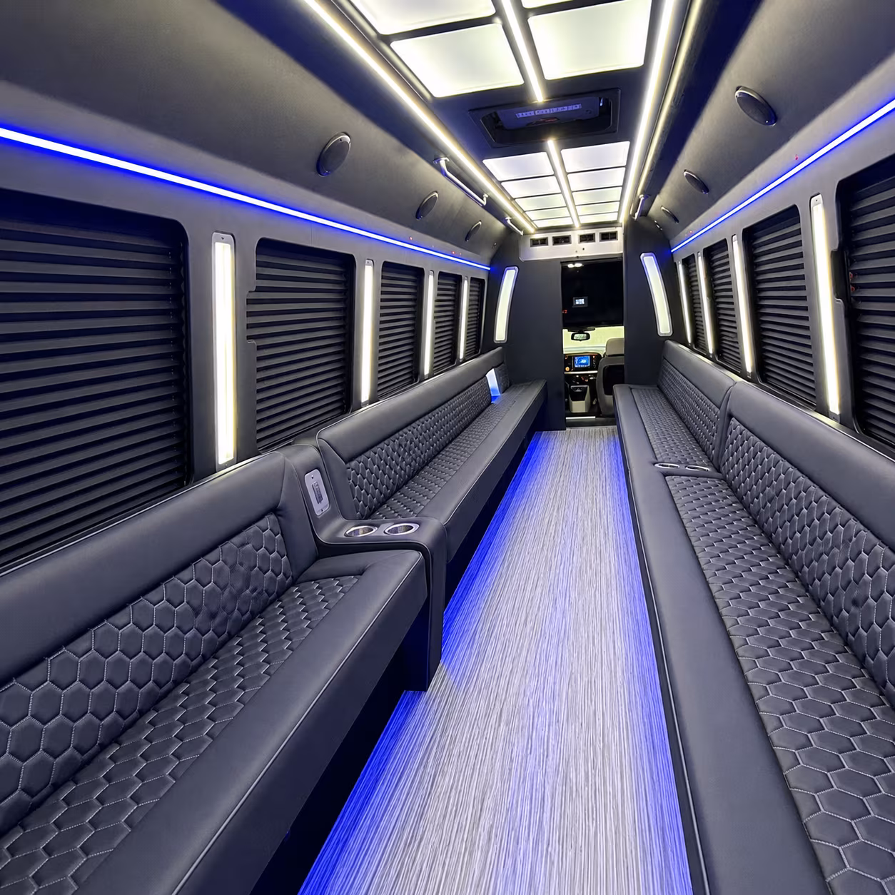 New Orleans Bachelor & Bachelorette Transportation party bus exterior