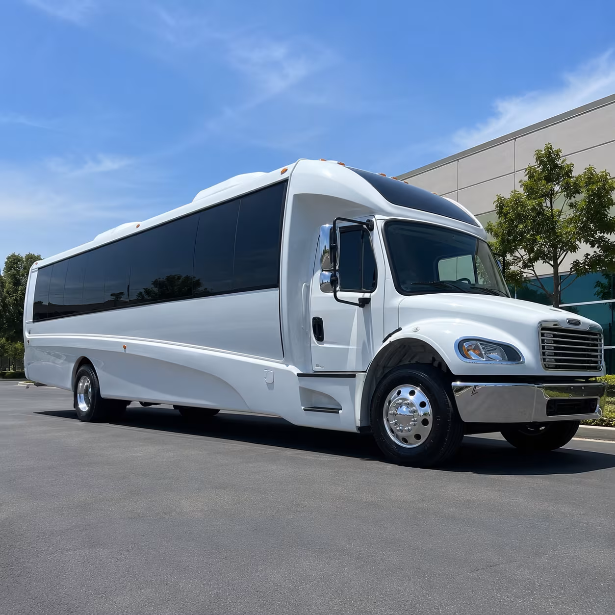 New Orleans Corporate Transportation party bus exterior