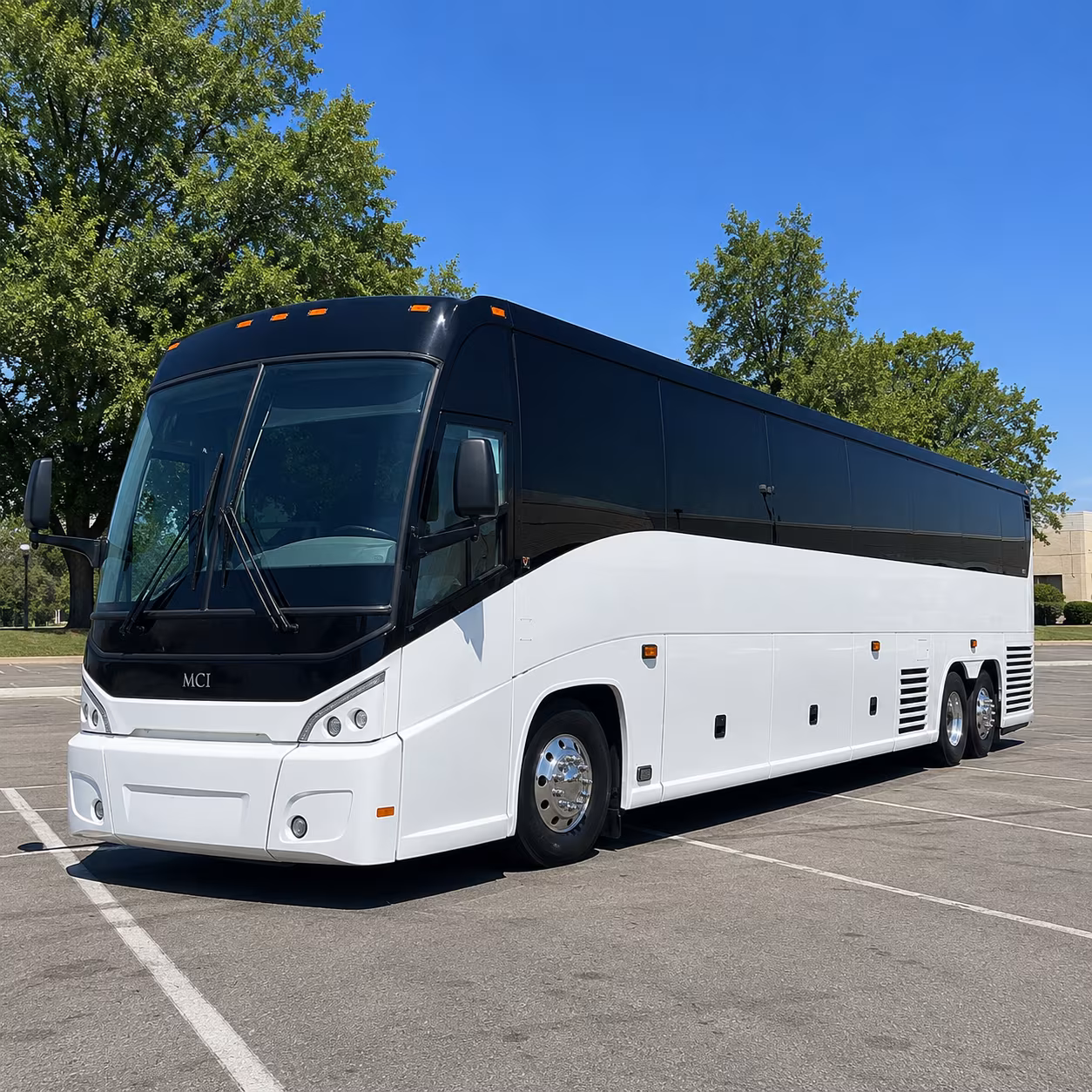 New Orleans Corporate Transportation party bus exterior