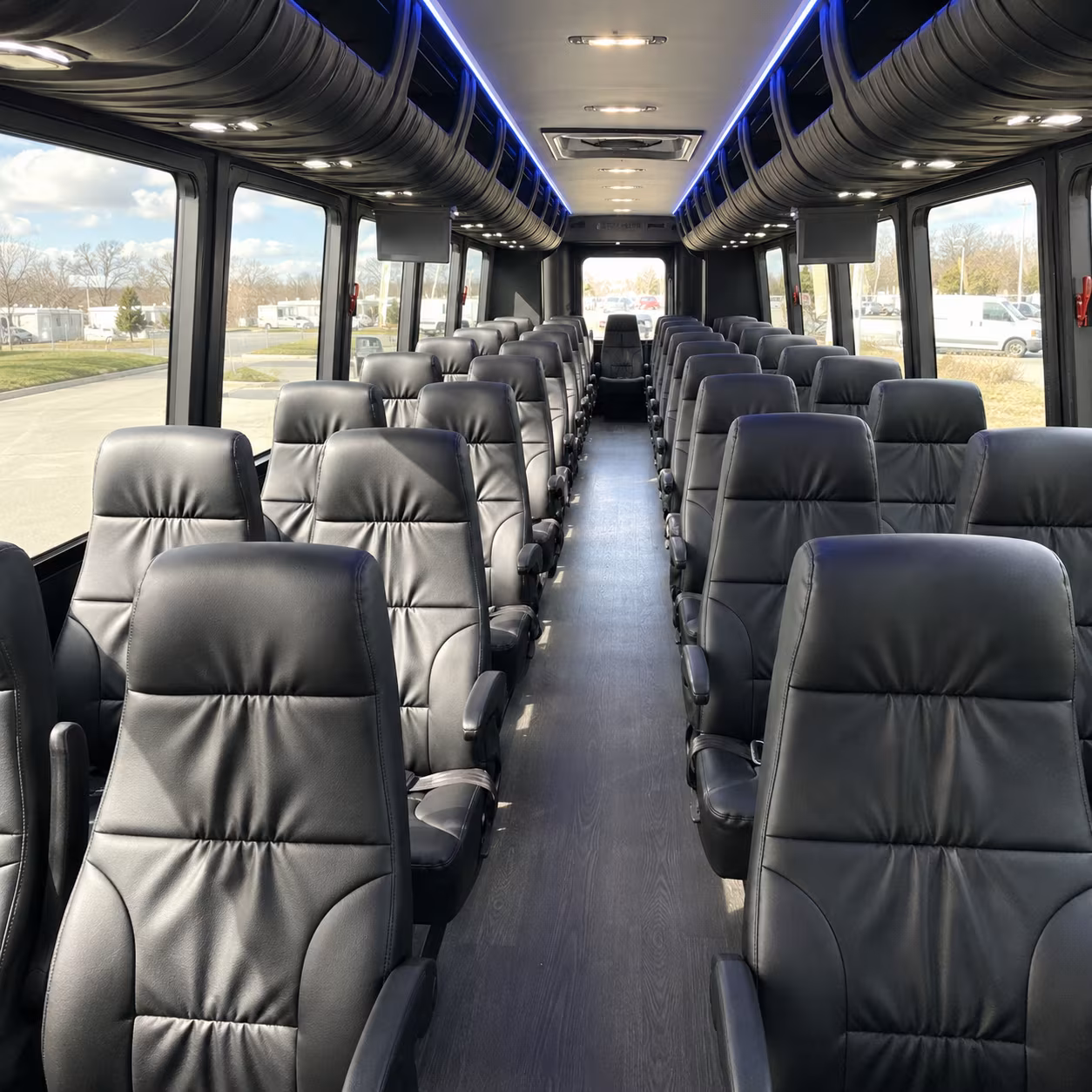 New Orleans Corporate Transportation party bus exterior