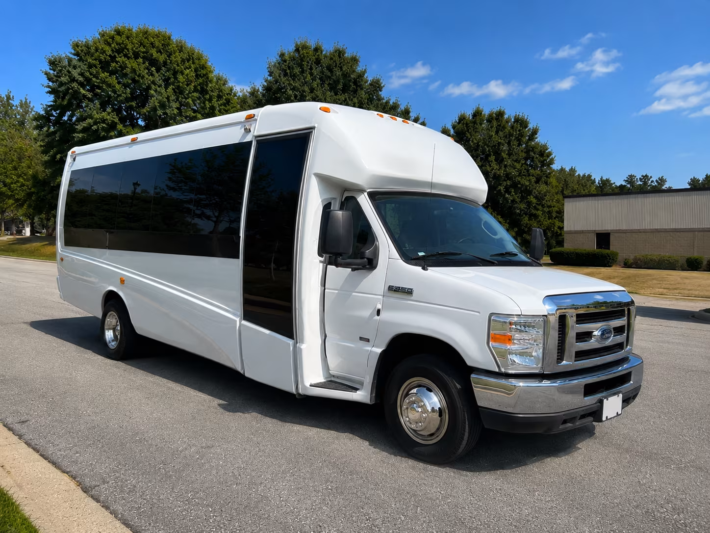 New Orleans Corporate Transportation party bus exterior