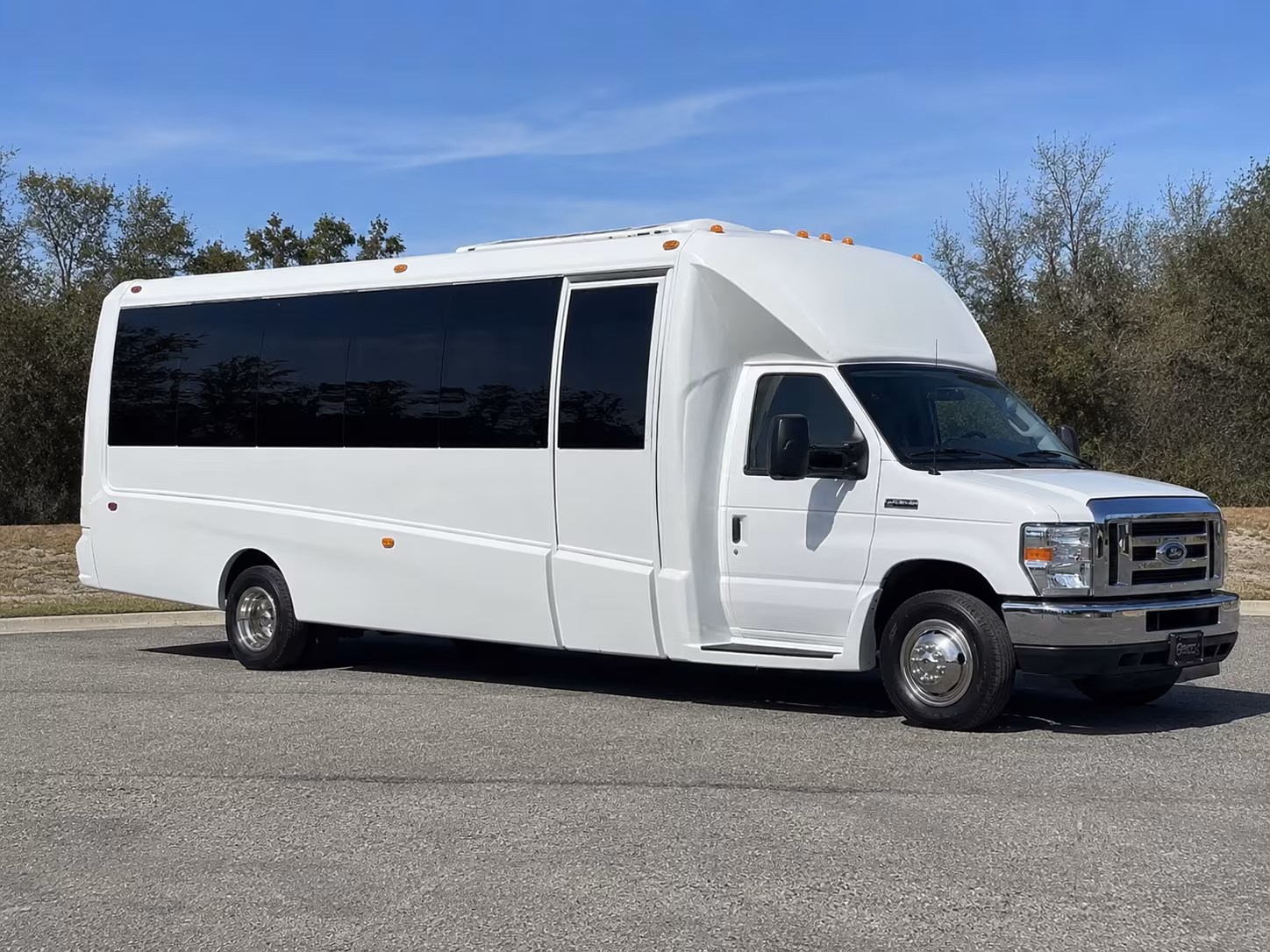 New Orleans Private Event Transportation party bus exterior