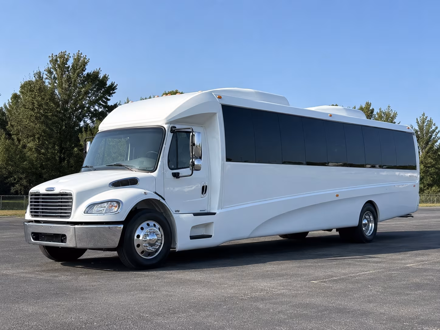 New Orleans Private Event Transportation party bus exterior