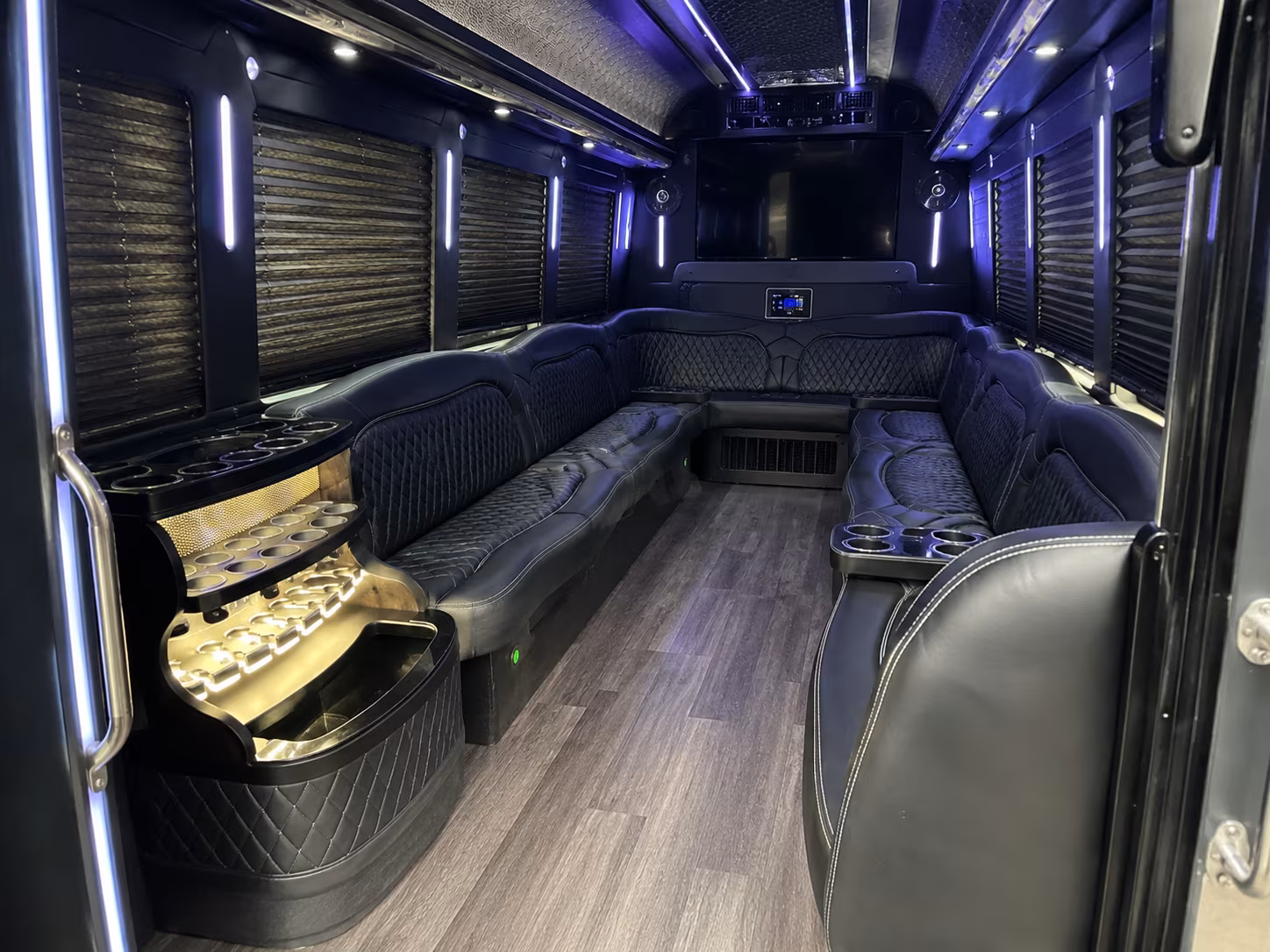New Orleans Private Event Transportation party bus exterior