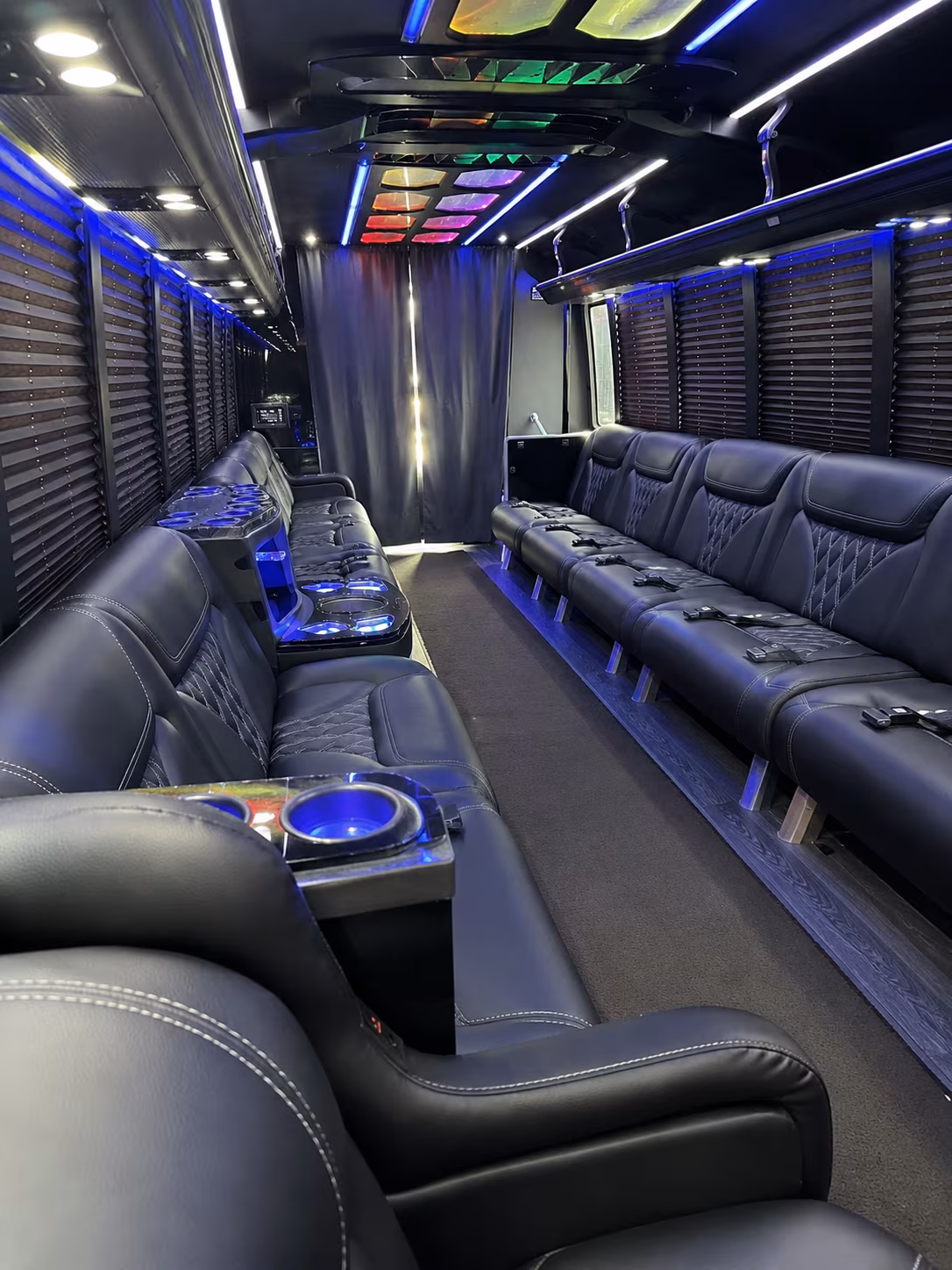 New Orleans Prom & Homecoming Transportation party bus exterior