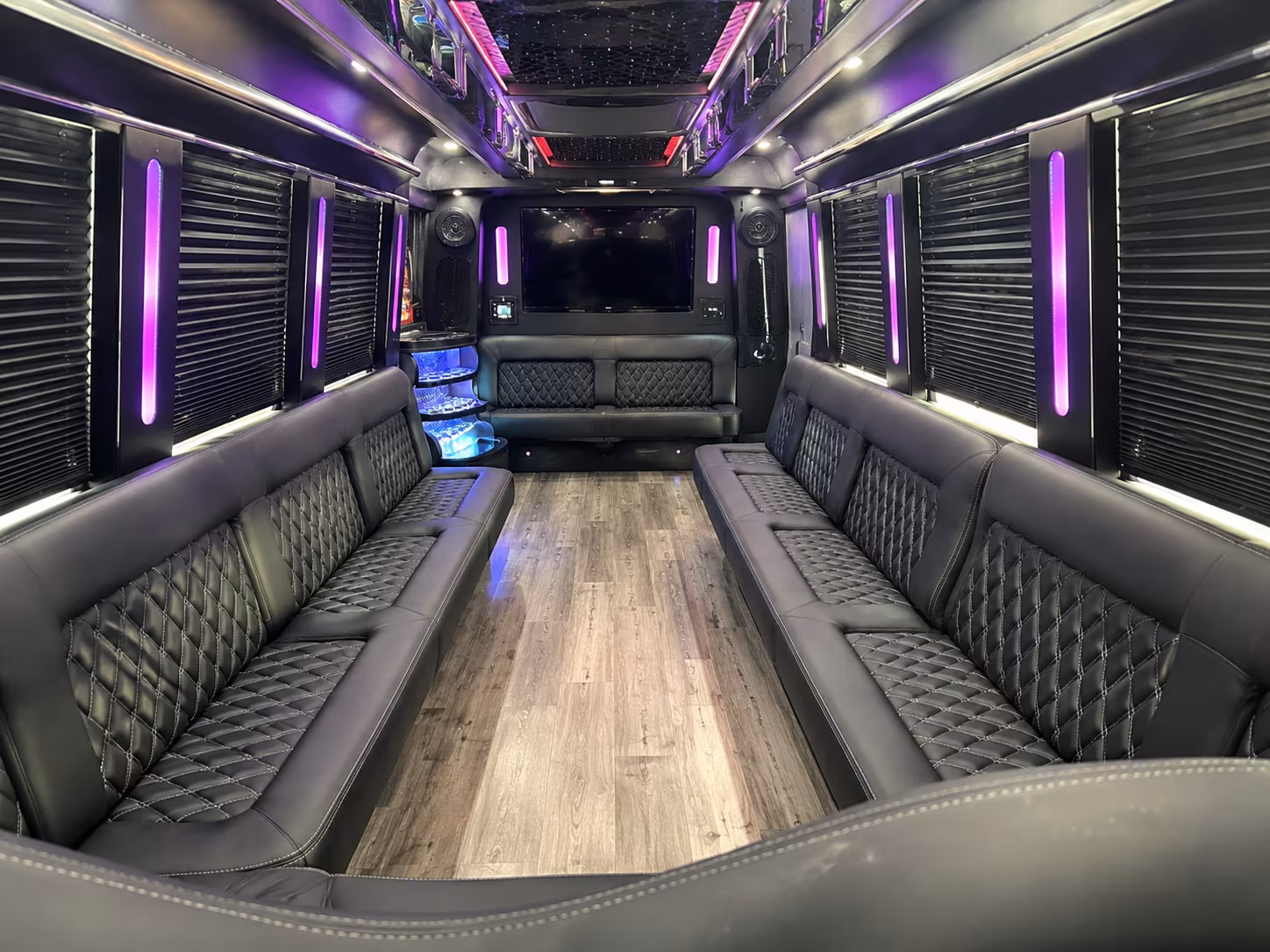 New Orleans Prom & Homecoming Transportation party bus exterior