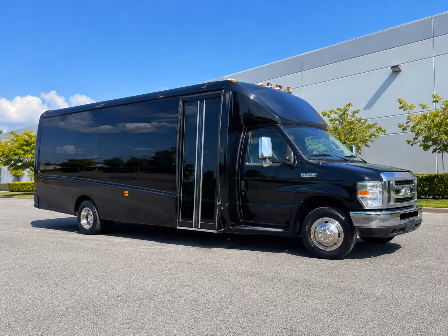 New Orleans Prom & Homecoming Transportation party bus exterior