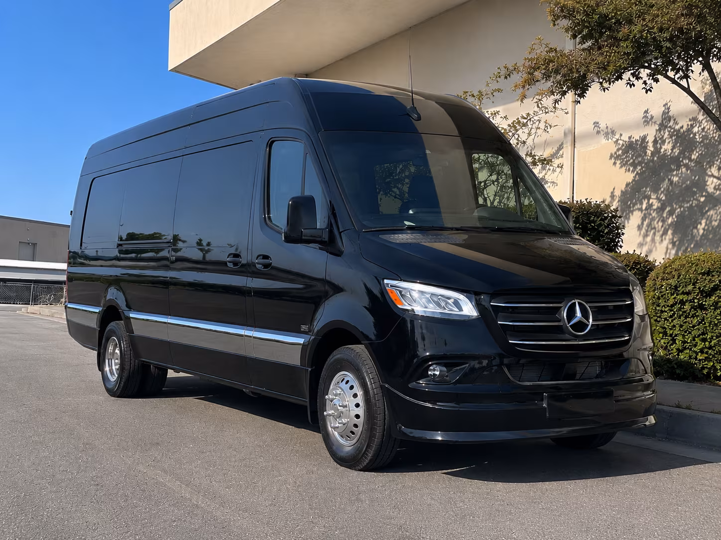 New Orleans School Event Transportation party bus exterior