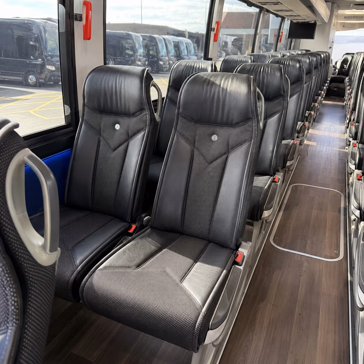 New Orleans School Event Transportation party bus exterior