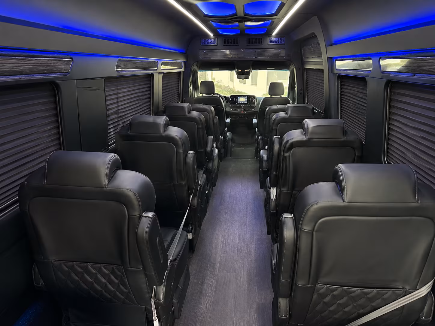 New Orleans School Event Transportation party bus exterior