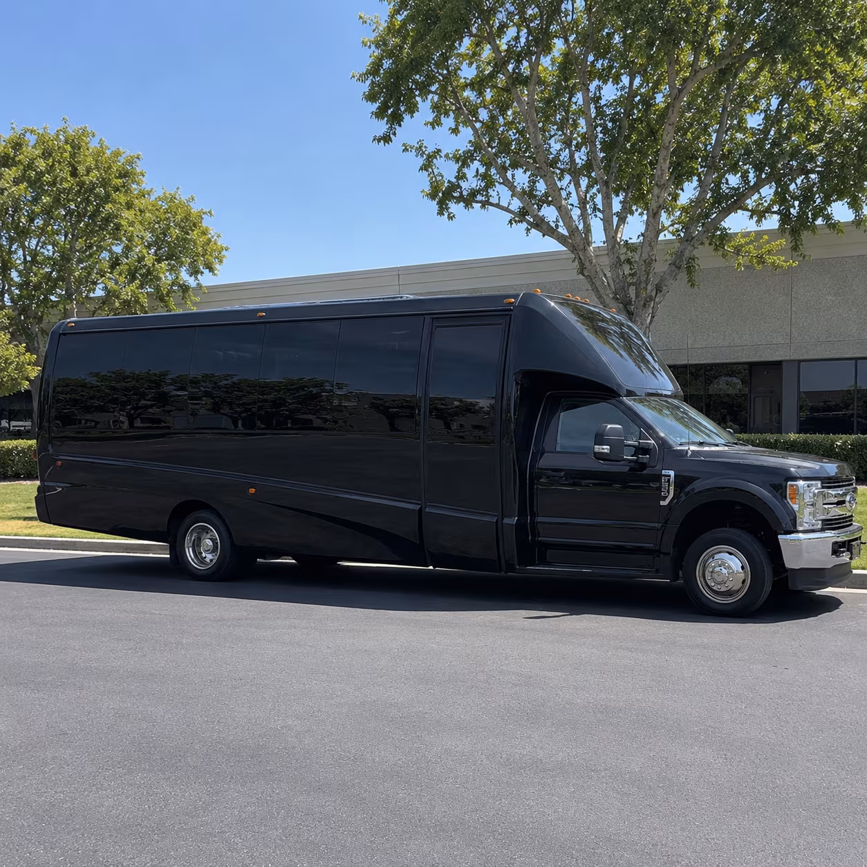 New Orleans Sporting Event Transportation party bus exterior