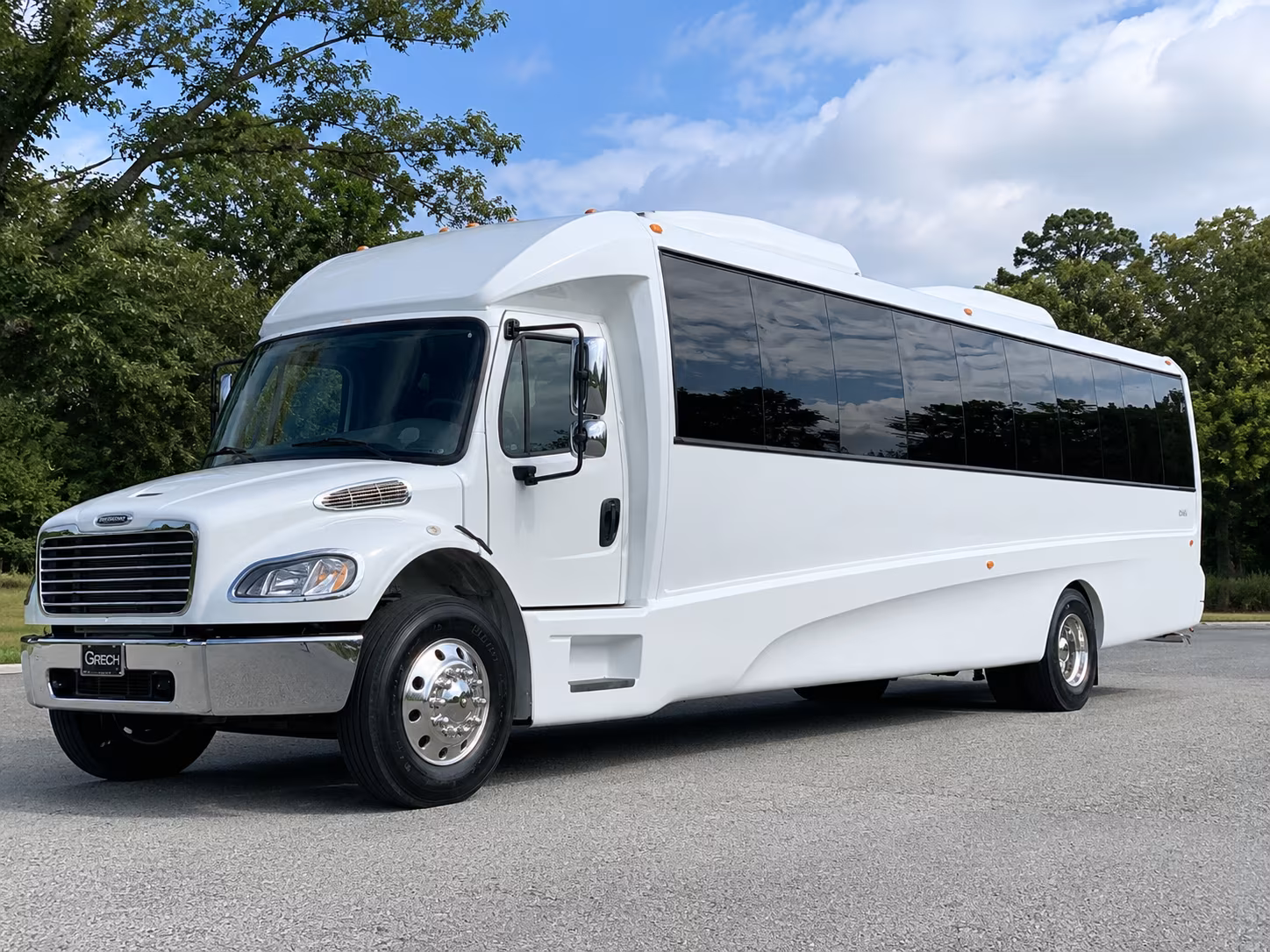 New Orleans Wedding Transportation onboard seating