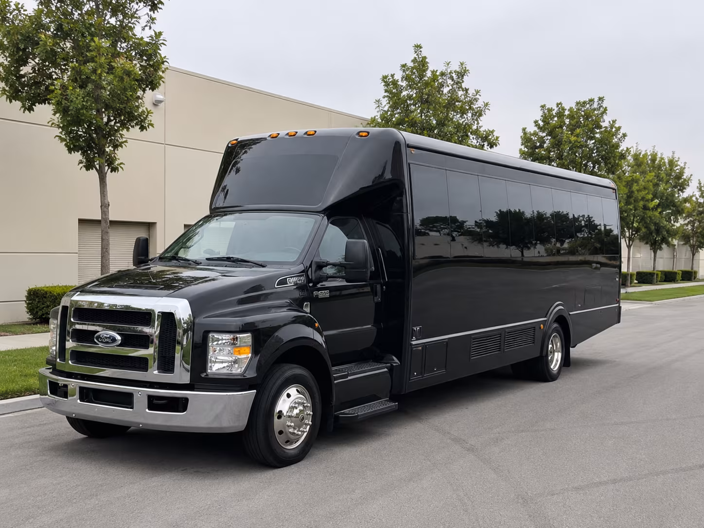New Orleans Wedding Transportation party bus interior