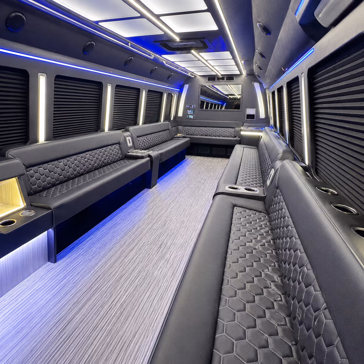 New Orleans Winery Tour & Pub Crawl Transportation party bus exterior