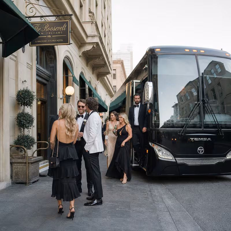 Private event transportation